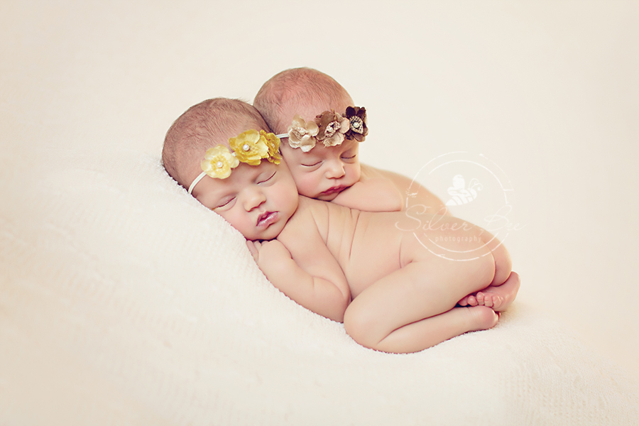 newborn twin photography austin texas