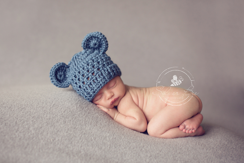 Beautiful newborn baby in Austin for portrait photography session