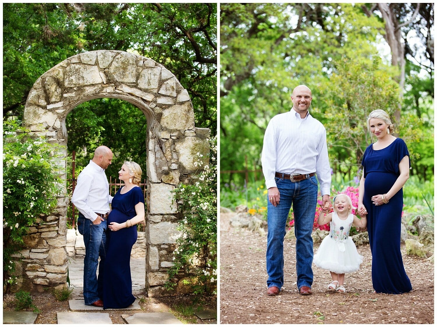 Austin Area Outdoor Family Maternity Photographer