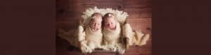 best newborn twins photographer Austin