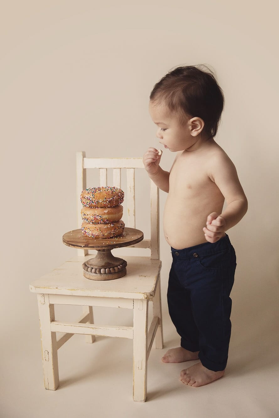 Donut Smash | Baby Photographer in Austin, Texas