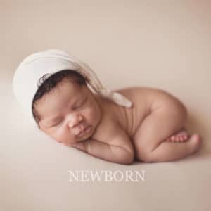 neutral newborn photography session
