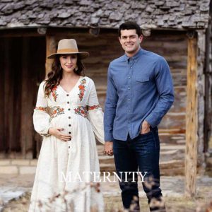 outdoor maternity session fall austin tx