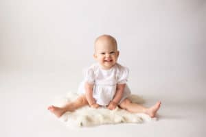 white backdrops for baby milestone photography